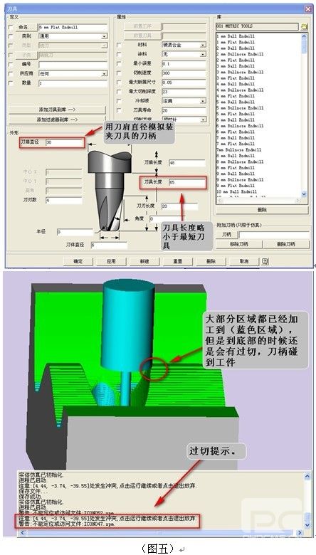 計算最短刀具長度