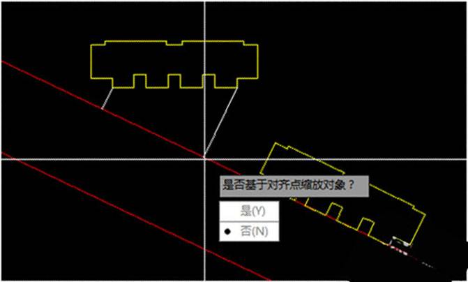 CAD如何旋轉(zhuǎn)對齊任意角度圖形