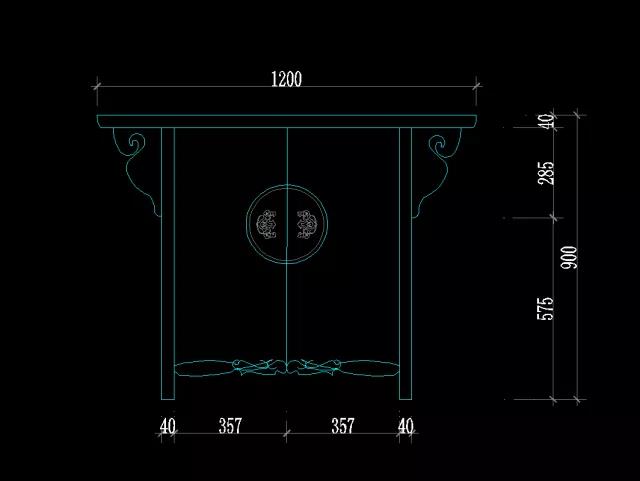 CAD怎么繪制中式家具平面圖？